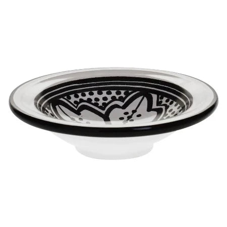 BOL SOHAN-14CM-NOIR BLANC