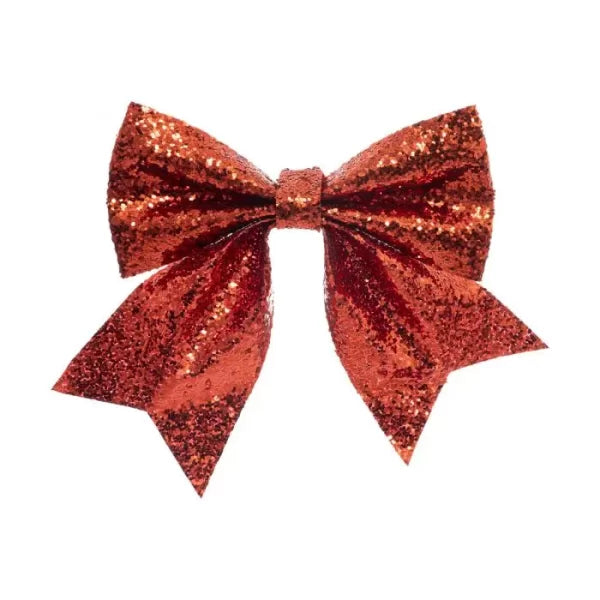 NOEL NOEUD SET DE 2PCS ROUGE PAILLETE