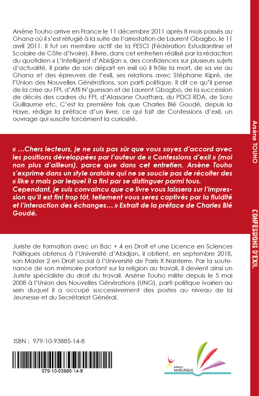 Confessions D'exil