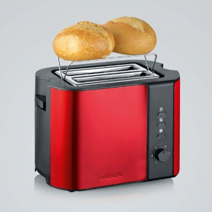 Grille-pain -800w -rouge