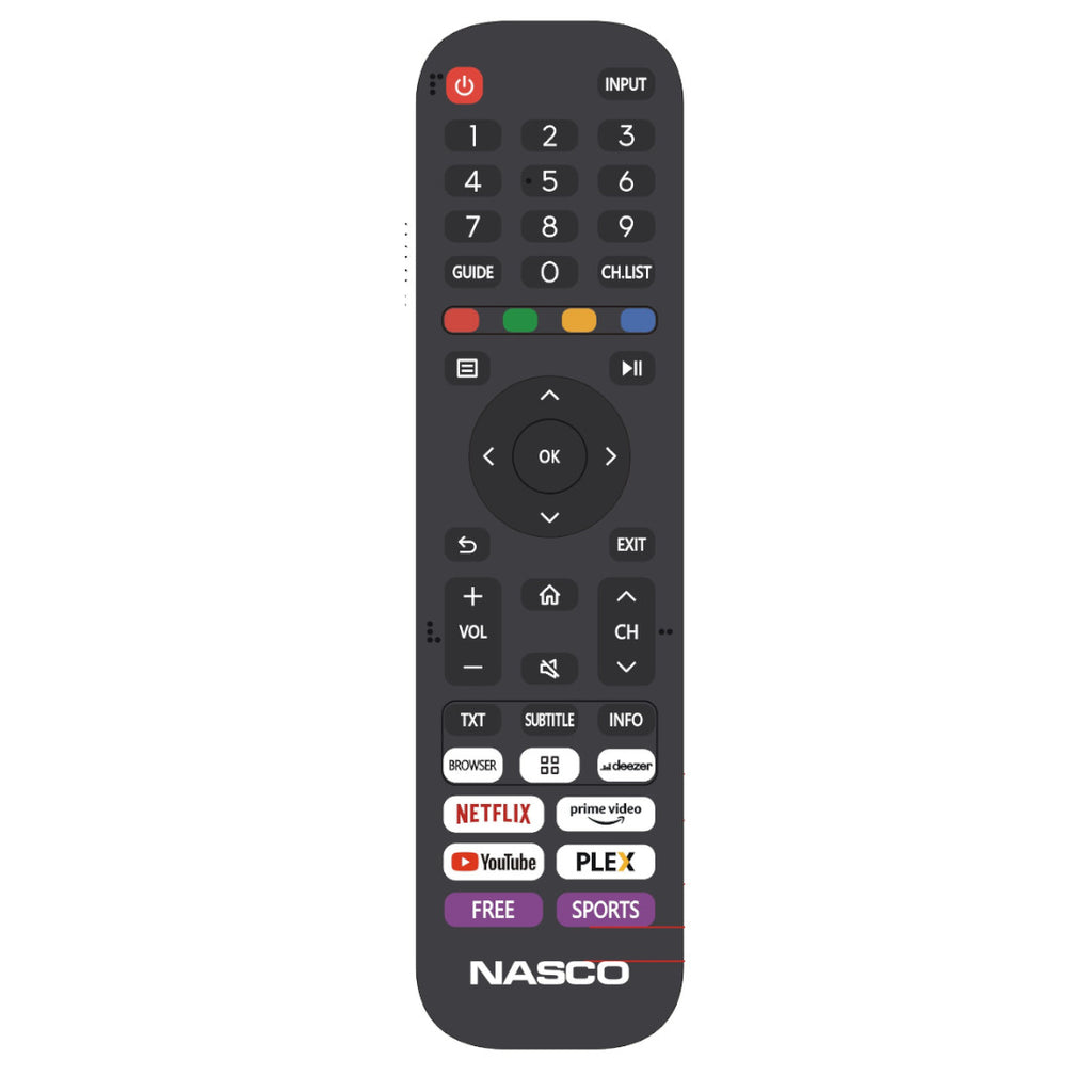 NASCO TV SMART LED VIDAA 50'' - 4K UHD NETFLIX - LED_NAS-J50FUS-VID