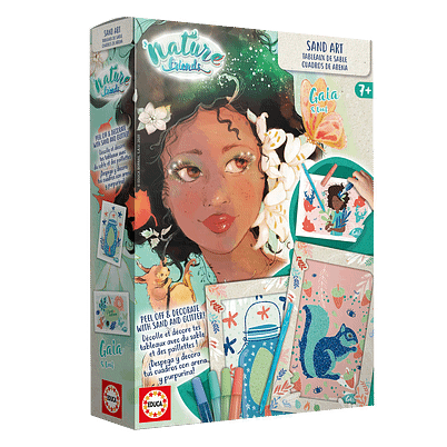 Jeu De Création Décore Tes Tableaux Paillettes et Sable+7ans