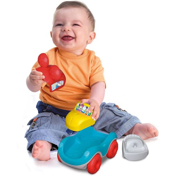 Jeu de Bebe Voiture Puzzle Disney-4pcs-A Assembler+12mois