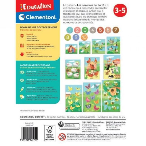 Jeu Educatif Les Nombres 1-10-3-5 ans