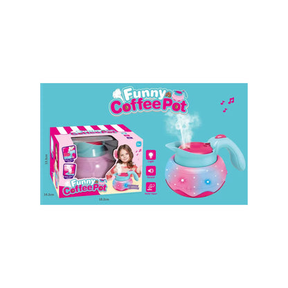 Dinette Set Cafetière Electrique Funny Coffee Pot+3ansT