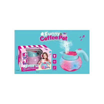Dinette Set Cafetière Electrique Funny Coffee Pot+3ansT