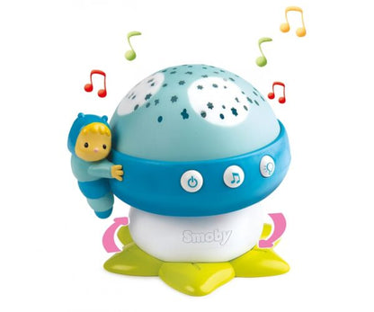 SMOBY CHAMPIGNON MUSICAL POUR BEBE COTOONS-16X13X13CM-0MOIS