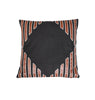 Coussin decoratif-45x45cm-noir-marron