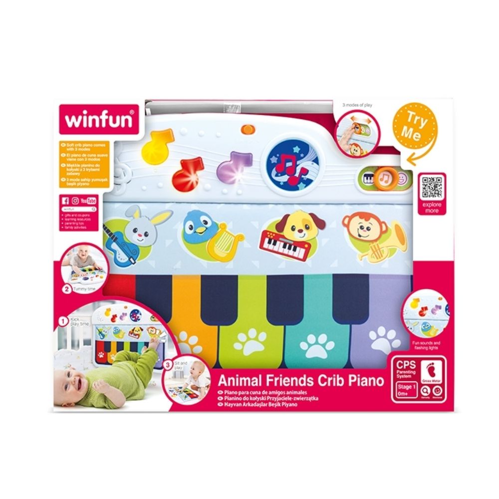 Piano pour Bebe Animal Friends Crib Piano+0 mois