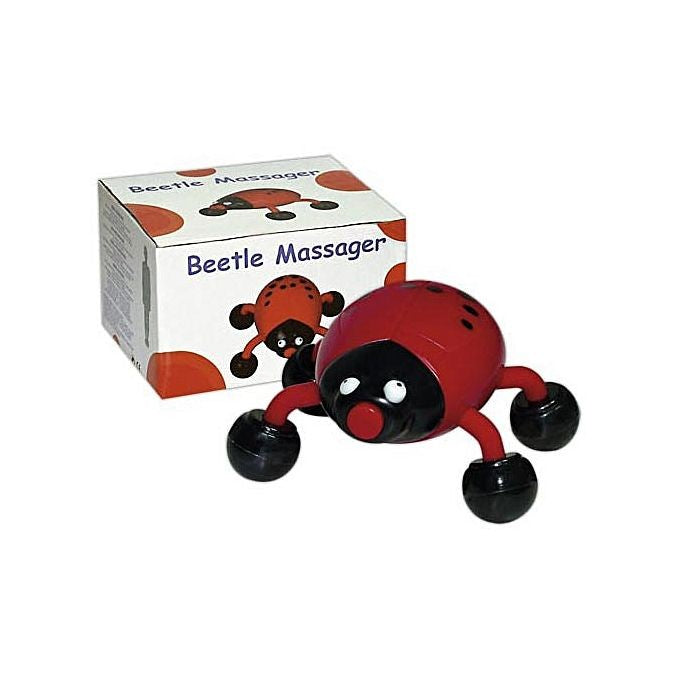SEXTOYS Coccinelle Vibrante De Massage - Stimulateur Vibrant Beetle Massager - Noir / Noir