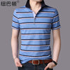 Importé - T-shirt Polo Hommes New Barton en Coton à Manches Courtes