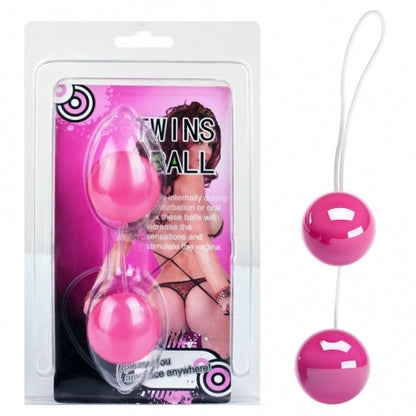 BOULES DE GEISHA TWINS BALLS ROSE