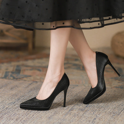 Importé - Sandales Femme Tendance A Haut Talon Aiguilles Bout Pointu
