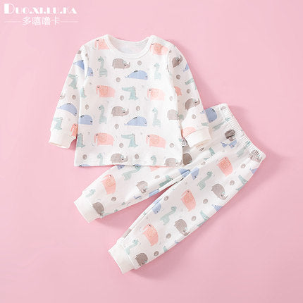 Importé - Ensemble  Bébé Décontracté Manche Longue En Coton 100%