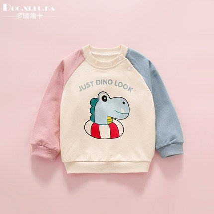 Importé - Pull Bébé Décontracté Manche Longue En Coton 100%