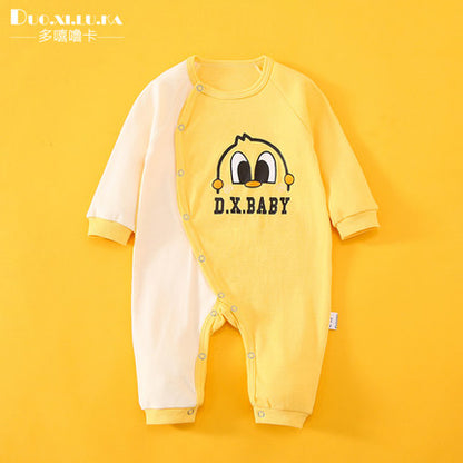 Importé - Barboteuse Bébé Décontracté Manche Longue En Coton 100%