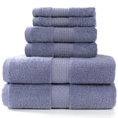 Importé - Ensemble Serviette de bain de Luxe en coton - 6 Pièces