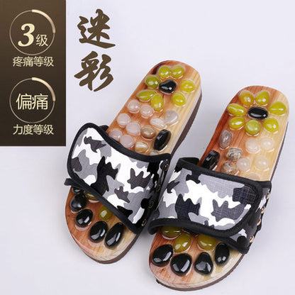Importé - Acupoint Cailloux Chaussures Orthopédique De Massage Des Pieds
