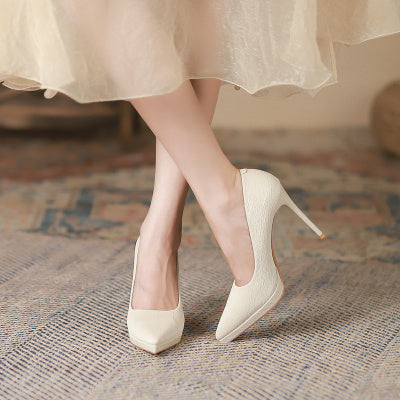 Importé - Sandales Femme Tendance A Haut Talon Aiguilles Bout Pointu
