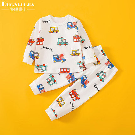 Importé - Ensemble  Bébé Décontracté Manche Longue En Coton 100%