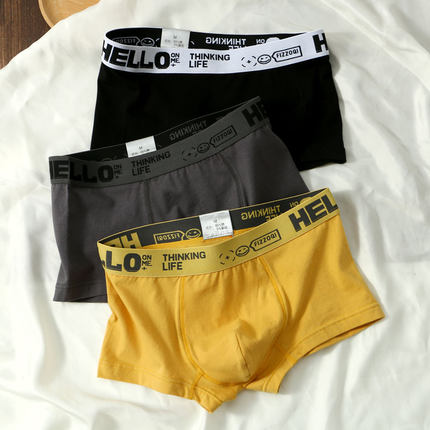 Importé - Lot 4 Boxer Sports Homme Sous-Vêtements Confortable En Pur Coton