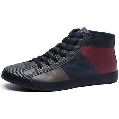 Importé - Chaussure Cuir Sport Homme Basket Décontractée