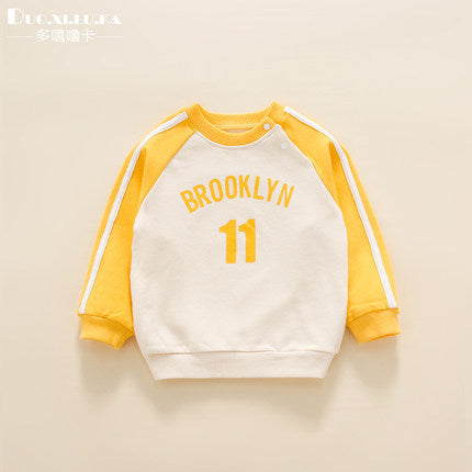 Importé - Pull Bébé Décontracté Manche Longue En Coton 100%