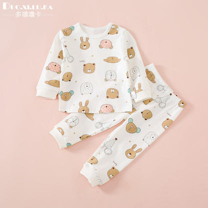 Importé - Ensemble  Bébé Décontracté Manche Longue En Coton 100%