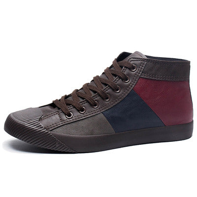 Importé - Chaussure Cuir Sport Homme Basket Décontractée