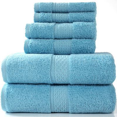 Importé - Ensemble Serviette de bain de Luxe en coton - 6 Pièces