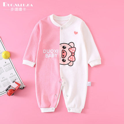 Importé - Barboteuse Bébé Décontracté Manche Longue En Coton 100% Pour Nouveau-Né