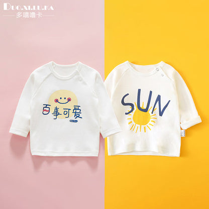 Importé - Lot De 2 T-shirts Bébé Manches Longues En Coton 100%