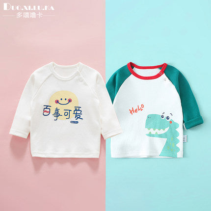 Importé - Lot De 2 T-shirts Bébé Manches Longues En Coton 100%