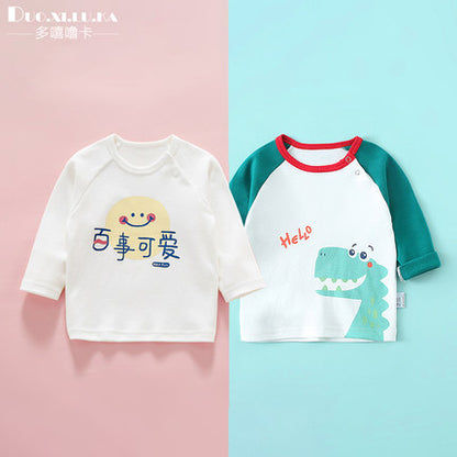 Importé - Lot De 2 T-shirts Bébé Manches Longues En Coton 100%