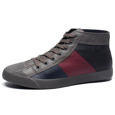 Importé - Chaussure Cuir Sport Homme Basket Décontractée