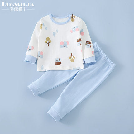 Importé - Ensemble  Bébé Décontracté Manche Longue En Coton 100%