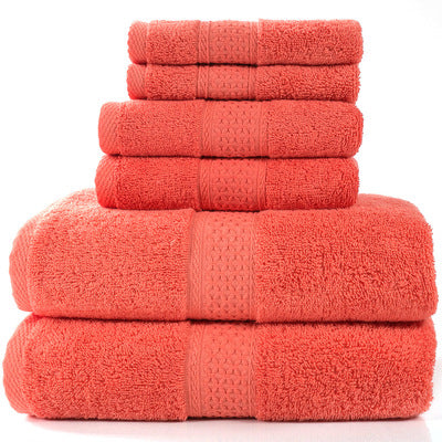 Importé - Ensemble Serviette de bain de Luxe en coton - 6 Pièces