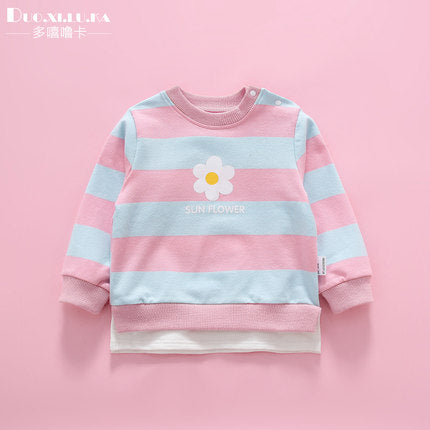 Importé - Pull Bébé Décontracté Manche Longue En Coton 100%