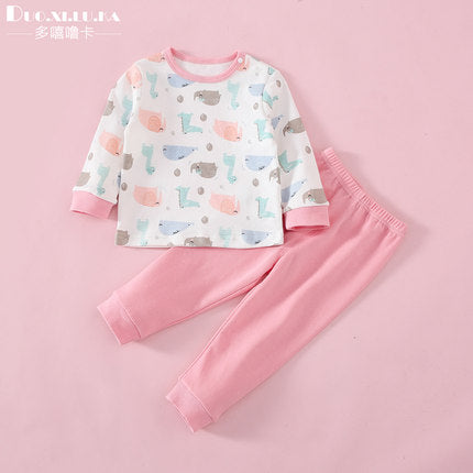 Importé - Ensemble  Bébé Décontracté Manche Longue En Coton 100%