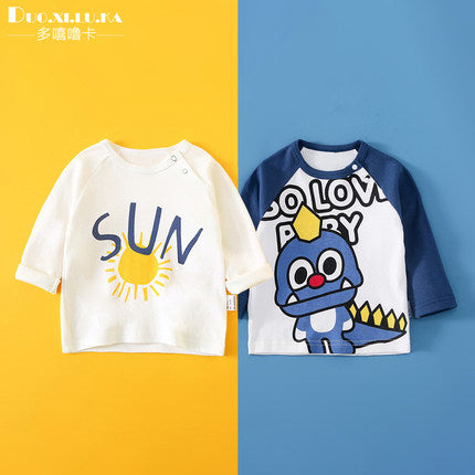 Importé - Lot De 2 T-shirts Bébé Manches Longues En Coton 100%