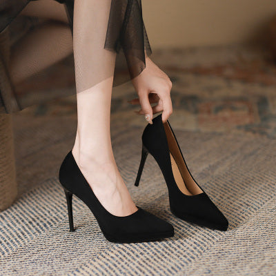 Importé - Sandales Femme Tendance A Haut Talon Aiguilles Bout Pointu