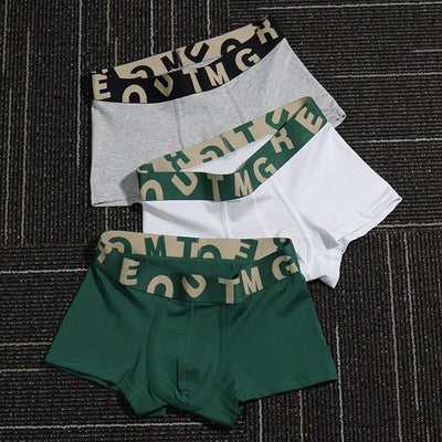 Importé - Lot de 3 Boxer Sexy Sous-Vêtements Homme En Coton