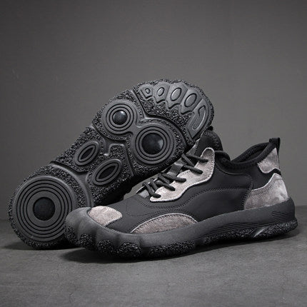 Importé - Chaussure Homme Baskets Décontractées Tendance En Cuir De Daim
