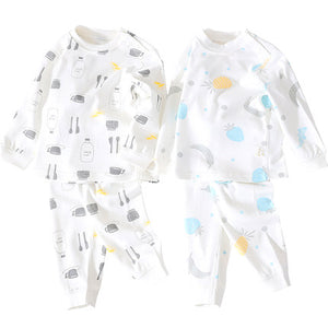 Importé - Ensemble Bébé Décontracté Manche Longue En Coton 100%