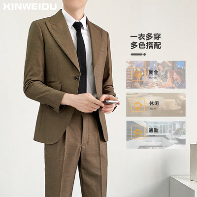 Importé - Ensemble Costume Homme Décontracté 2 Pièces