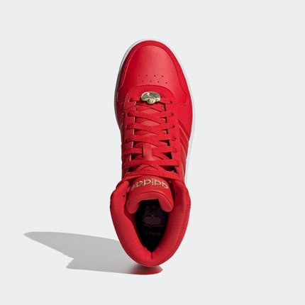 Importe - ADIDAS neo HOOPS 2.0 Chaussures Homme Sport Baskets Montantes - Rouge