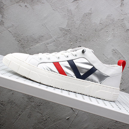 Importé - Chaussure Tennis Homme Sport  En Cuir Décontractée Tendance