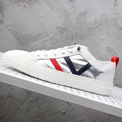 Importé - Chaussure Tennis Homme Sport  En Cuir Décontractée Tendance