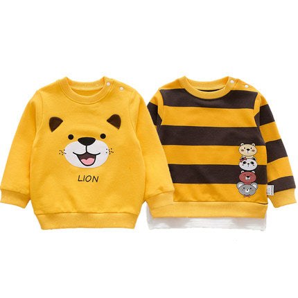 Importé - Pull Bébé Décontracté Manche Longue En Coton 100%
