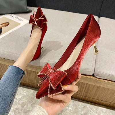Importé - Chaussure Sandale Femme Tendance Peu Profonde Mi-Talon